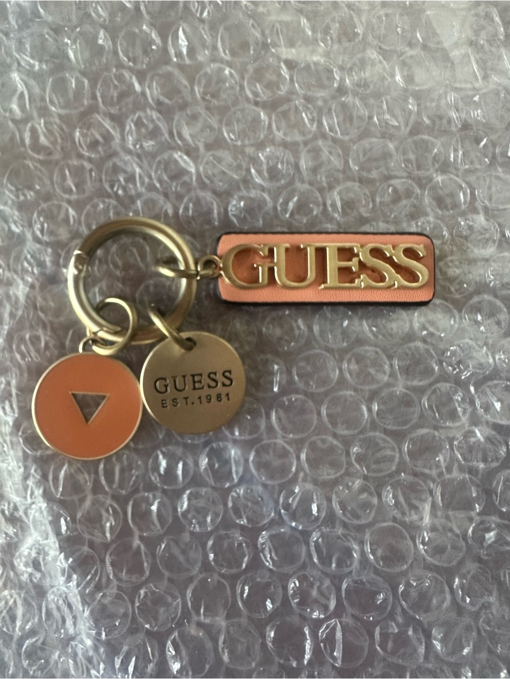 Guess EST. 1981 Keychain Charm Costume Fashion Accessory Jewelry